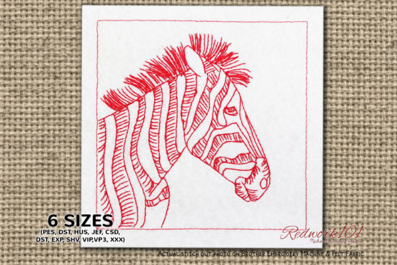 Zebra Head Embroidery Design Review